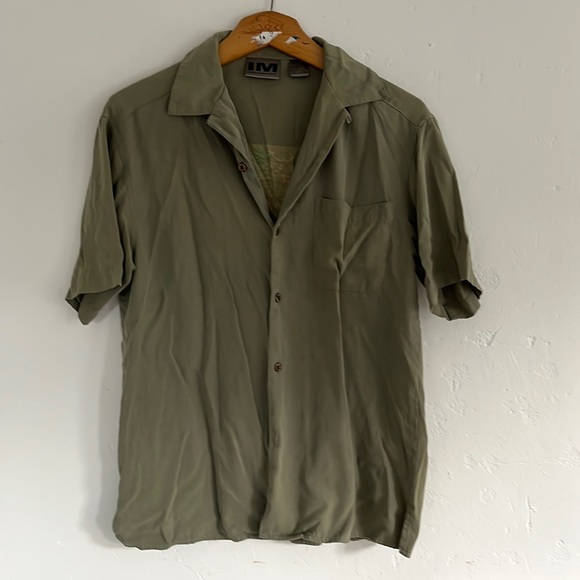 international male Shirts International Male Vintage Mens Silk Shirt Poshmark